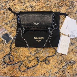 ZADIG & VOLTAIRE ROCK NANO GRAINED LEATHER